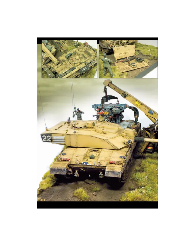 AFV Modeller AFV85 Engine Change Challenge articolo PDF motore