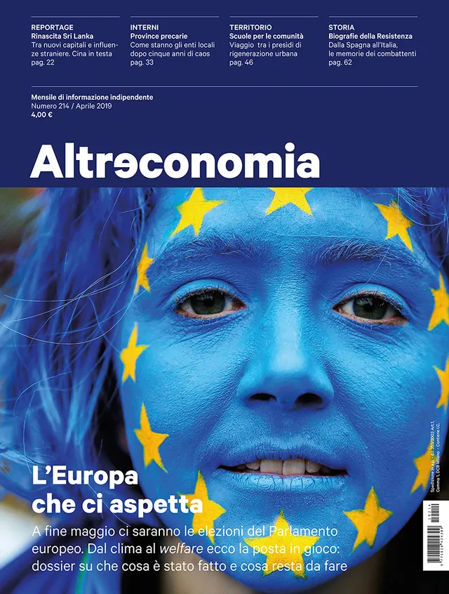 Altreconomia 214 L'Europa che ci aspetta rivista copia singola