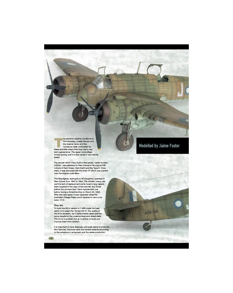 AFV Modeller AIR59 Beaufighter Mk.1c articolo PDF