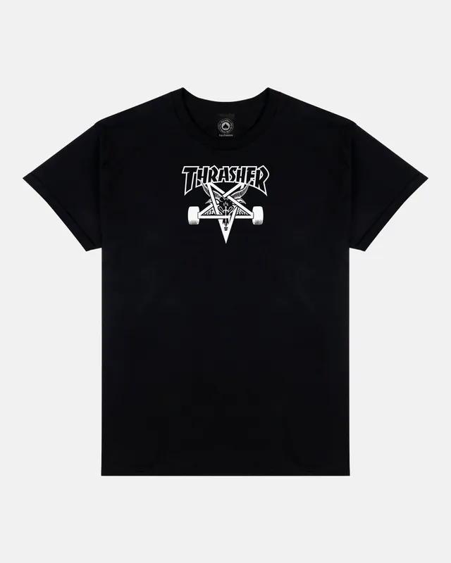 Thrasher Skategoat T-Shirt maglietta nera cotone
