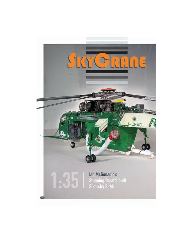AFV Modeller AIR106 S-64 Skycrane articolo PDF elicottero