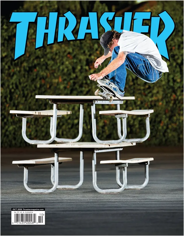 Thrasher Magazine ottobre 2026 rivista copia singola skate