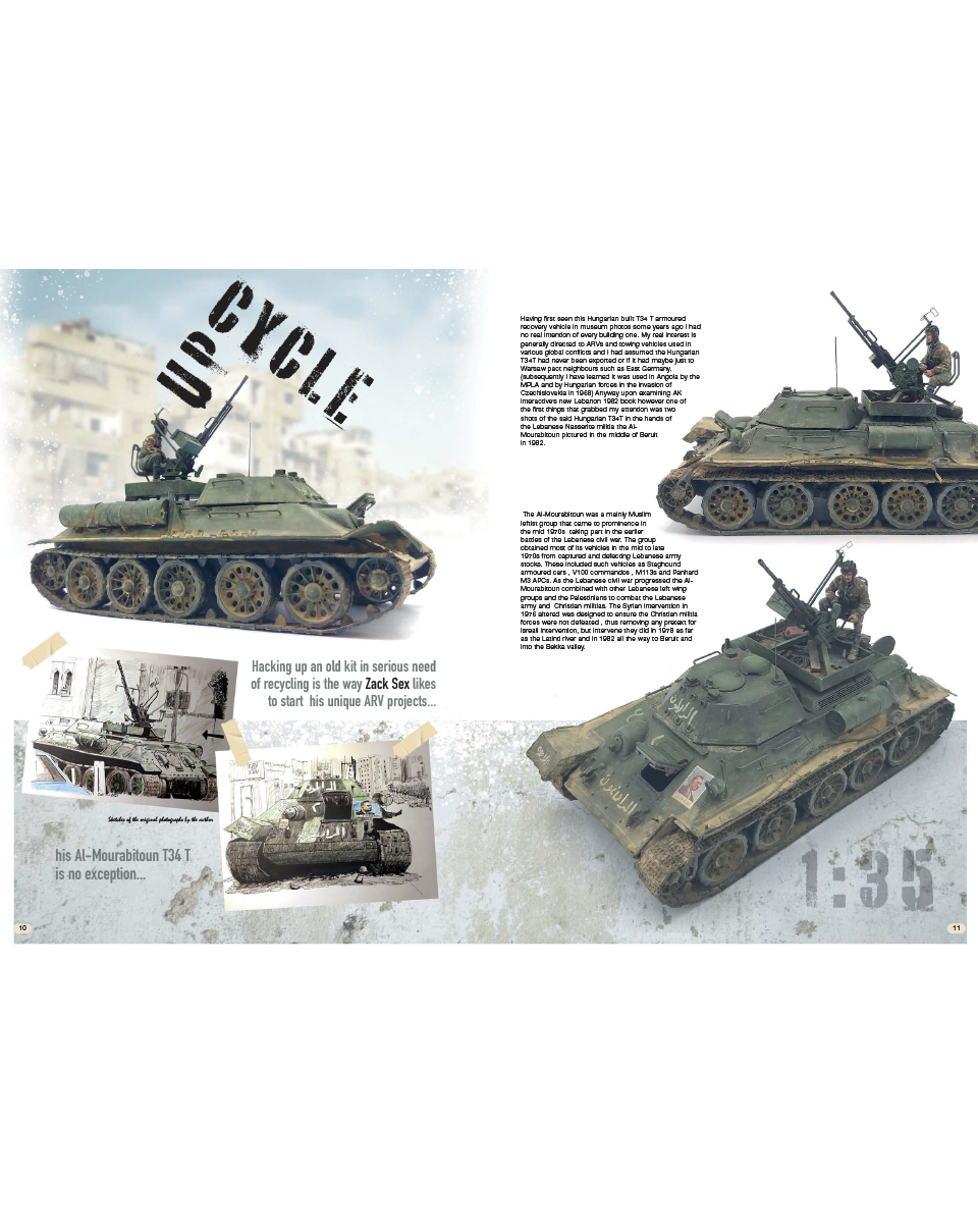 AFV Modeller 122 rivista Meng copia singola mezzi militari