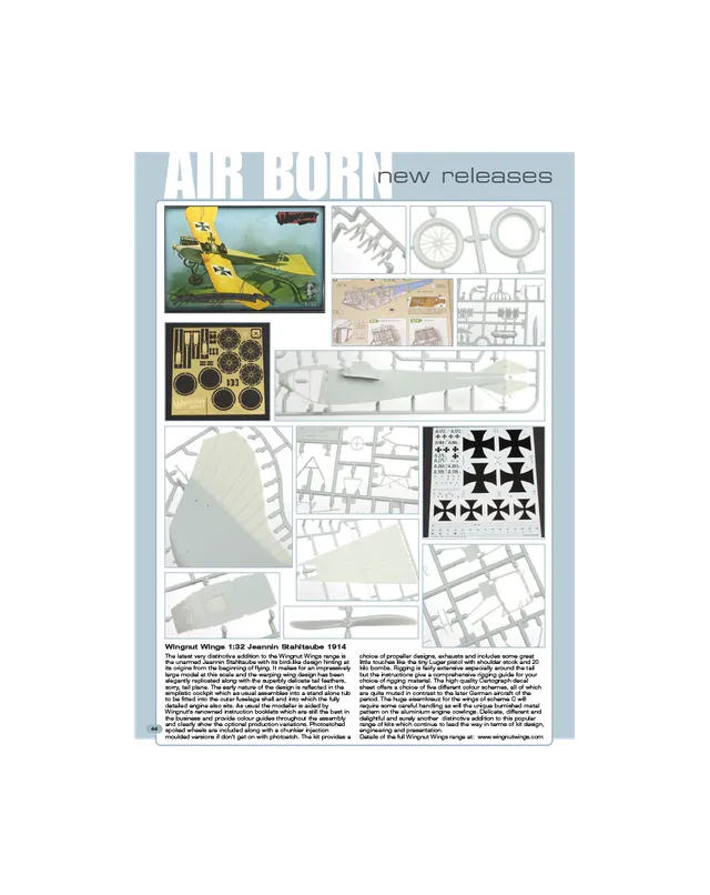 AFV Modeller AIR 75 Air Borne articolo PDF modellismo aereo