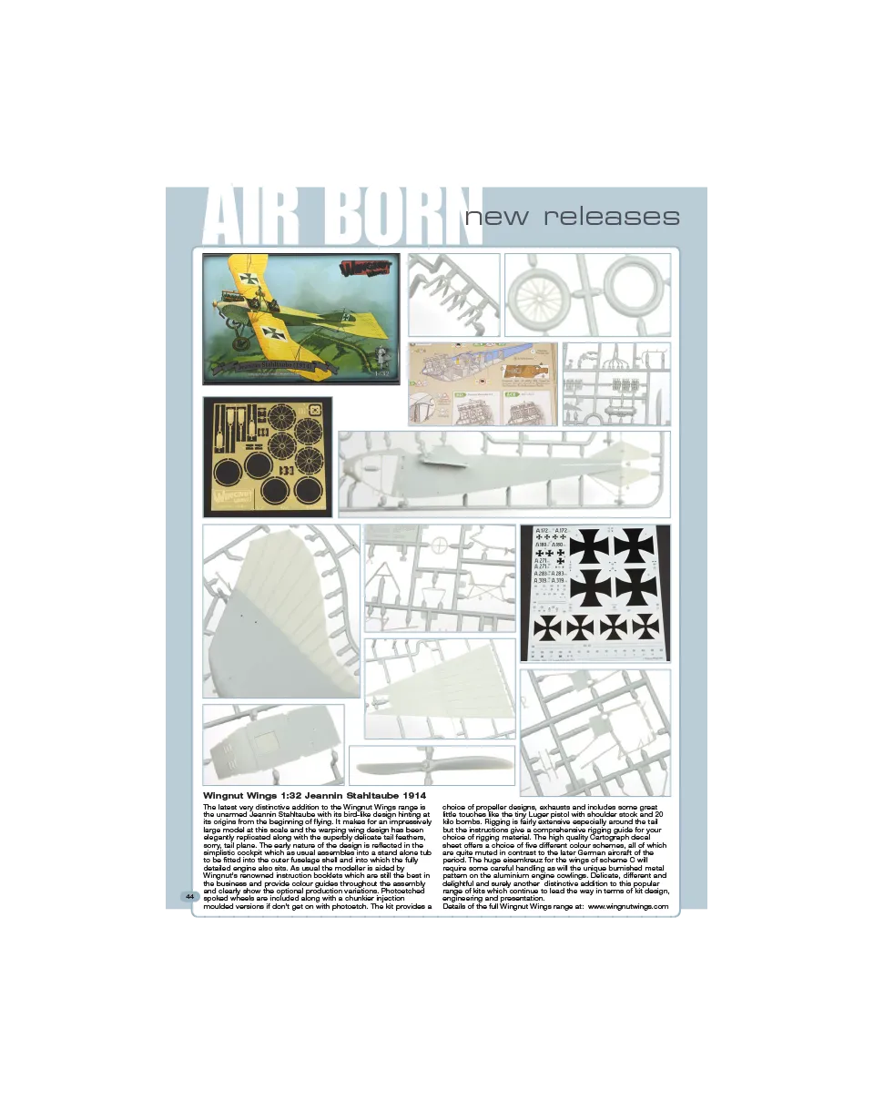 AFV Modeller AIR 75 Air Borne articolo PDF modellismo aereo