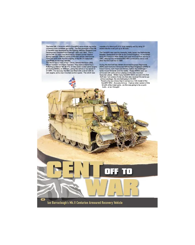 AFV Modeller AFV125 Cent of to War rivista PDF