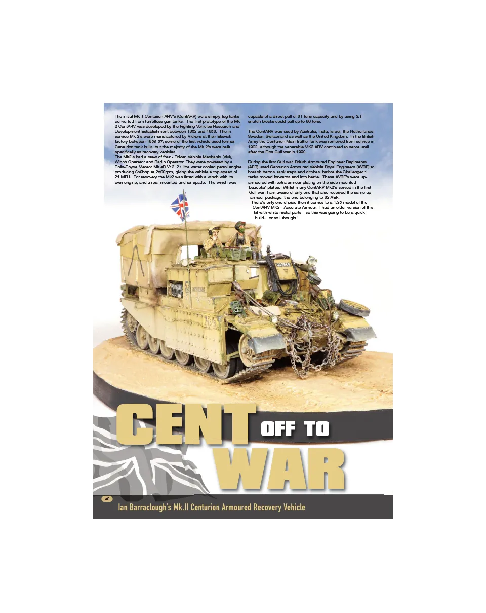 AFV Modeller AFV125 Cent of to War rivista PDF