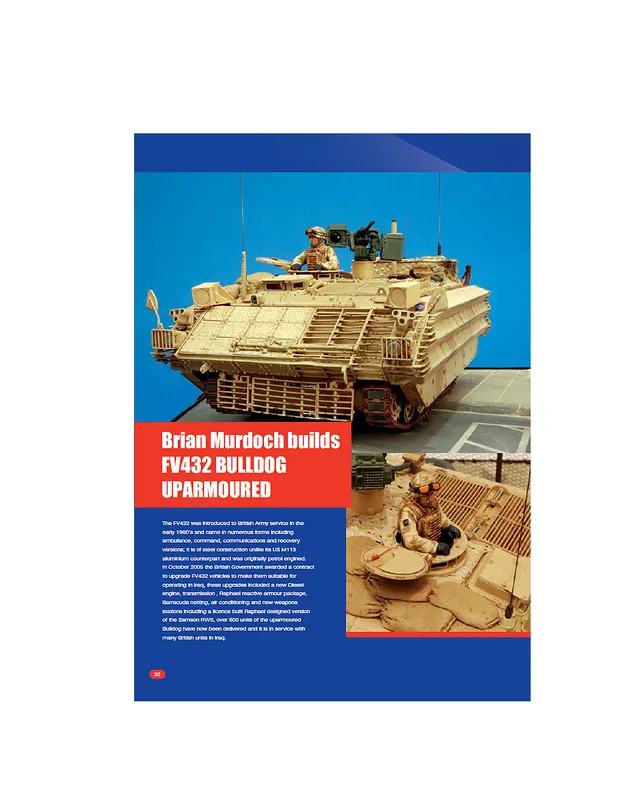 AFV Modeller AFV Issue 45 British Bulldog articolo PDF carri