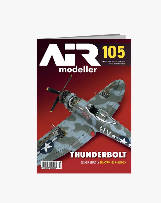 AFV Modeller AIR Modeller 105 rivista aerei militare