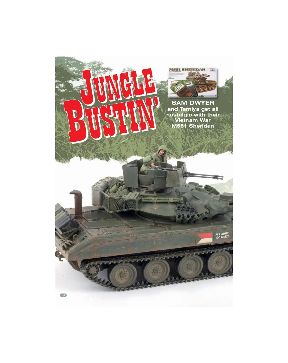 AFV Modeller AFV107 Jungle Bustin articolo PDF copia singola