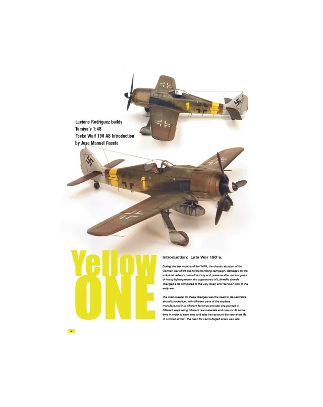 AFV Modeller AIR 16 Yellow One articolo PDF