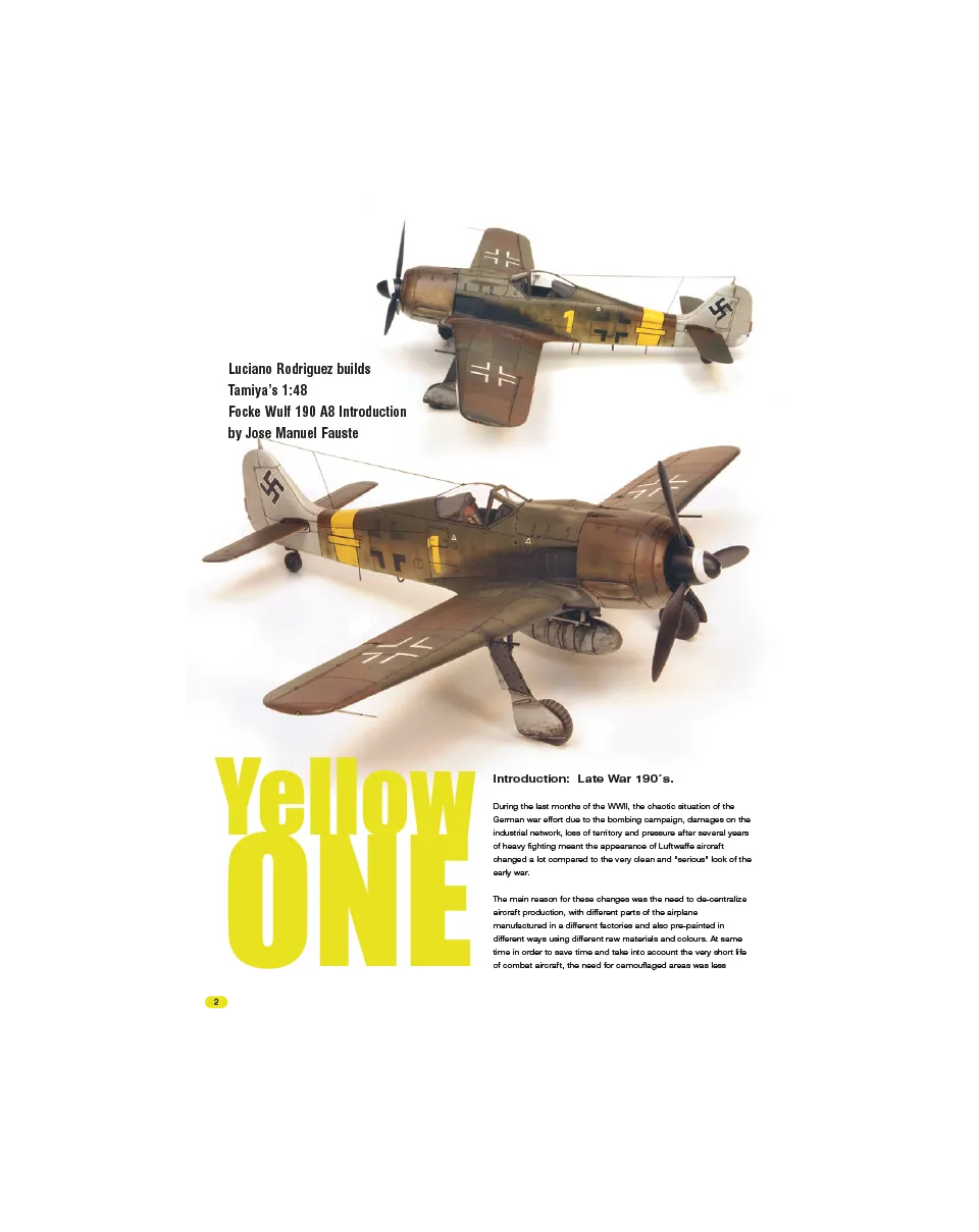 AFV Modeller AIR 16 Yellow One articolo PDF