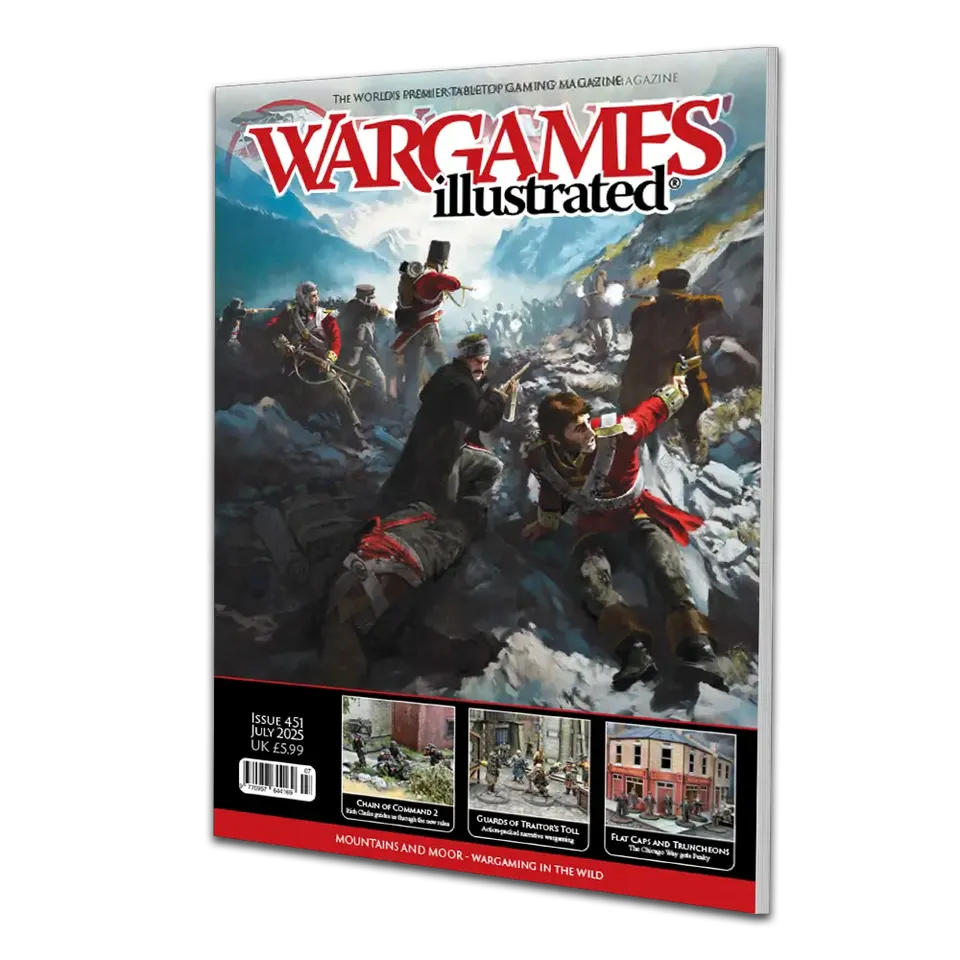 Wargames Illustrated WI451 rivista luglio 2025 copia singola montagne