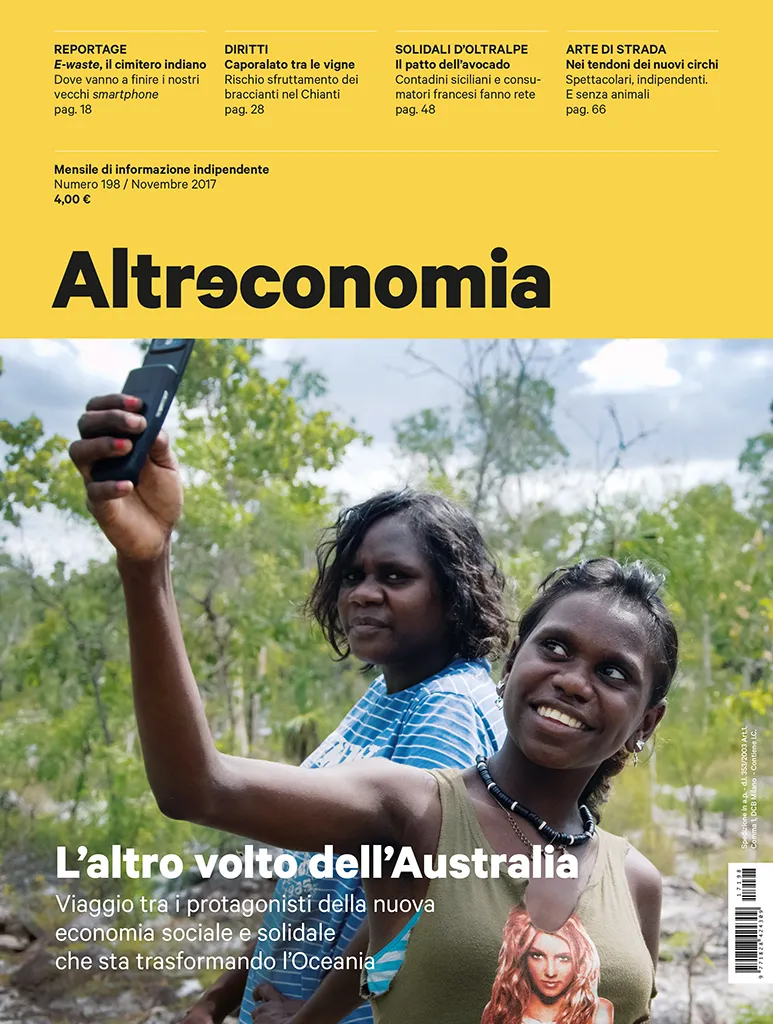 Altreconomia 198 L'altro volto dell'Australia rivista copia singola