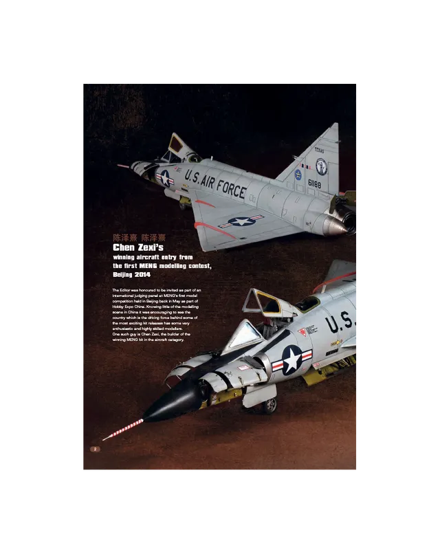 AFV Modeller AIR 55 articolo PDF F-102A copia singola