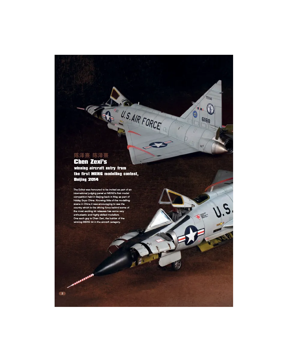 AFV Modeller AIR 55 articolo PDF F-102A copia singola