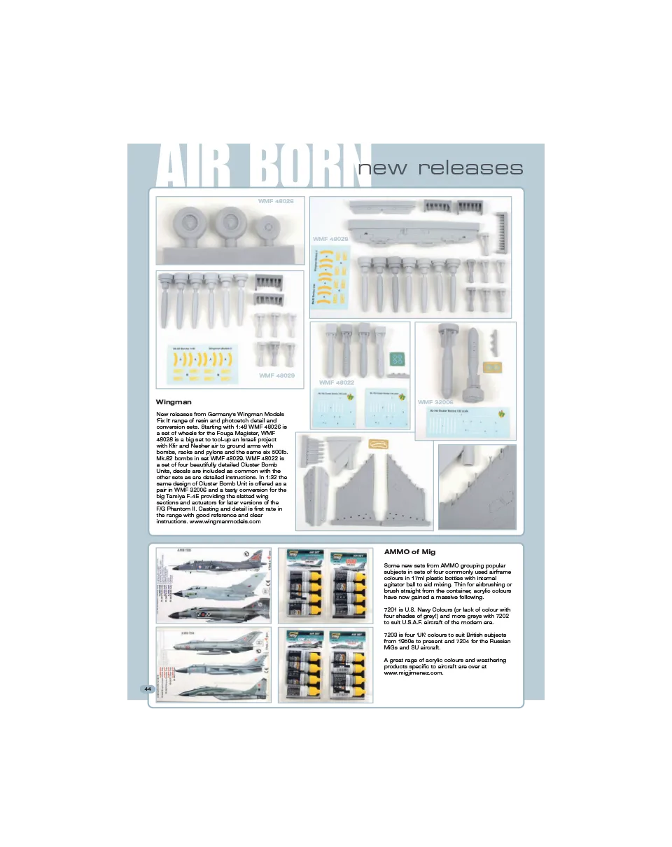 AFV Modeller AIR 59 Air Born articolo PDF copia singola