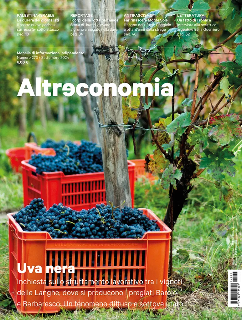 Altreconomia 273 Uva nera rivista copia singola