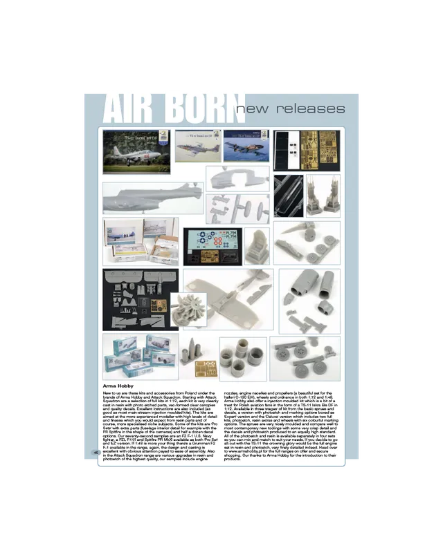 AFV Modeller AIR68 articolo PDF aerei Air Born