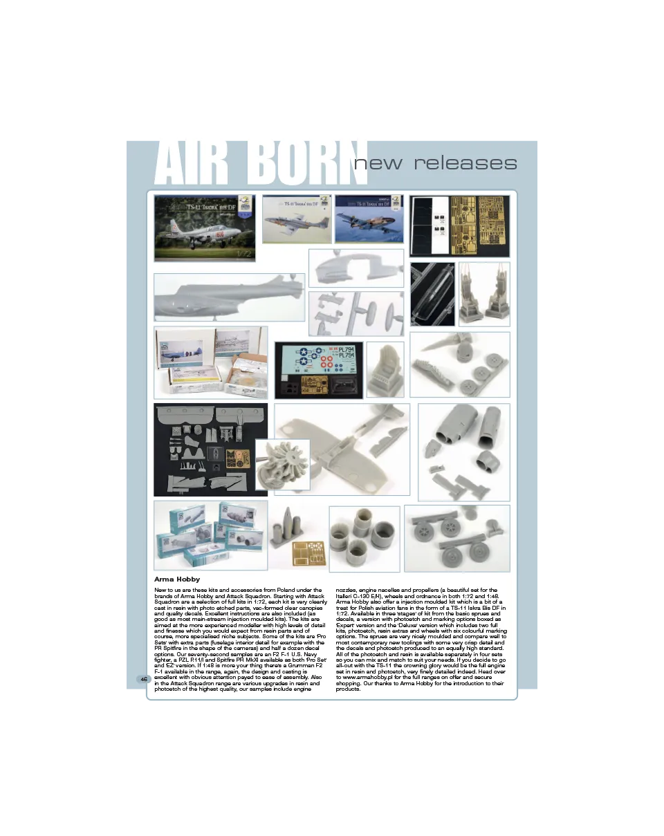 AFV Modeller AIR68 articolo PDF aerei Air Born