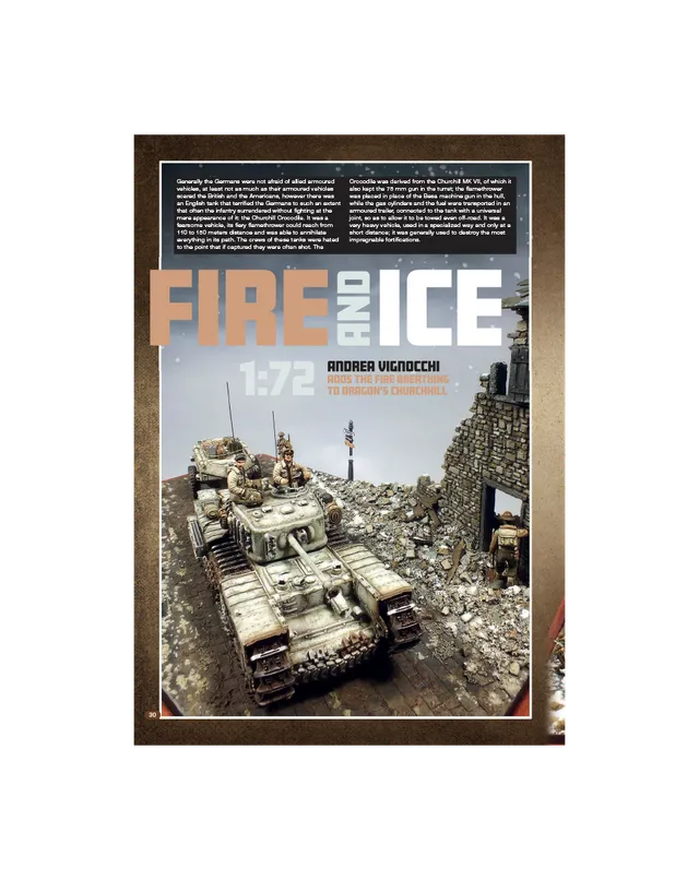 AFV Modeller AFV118 Fire and Ice rivista copia singola invernale