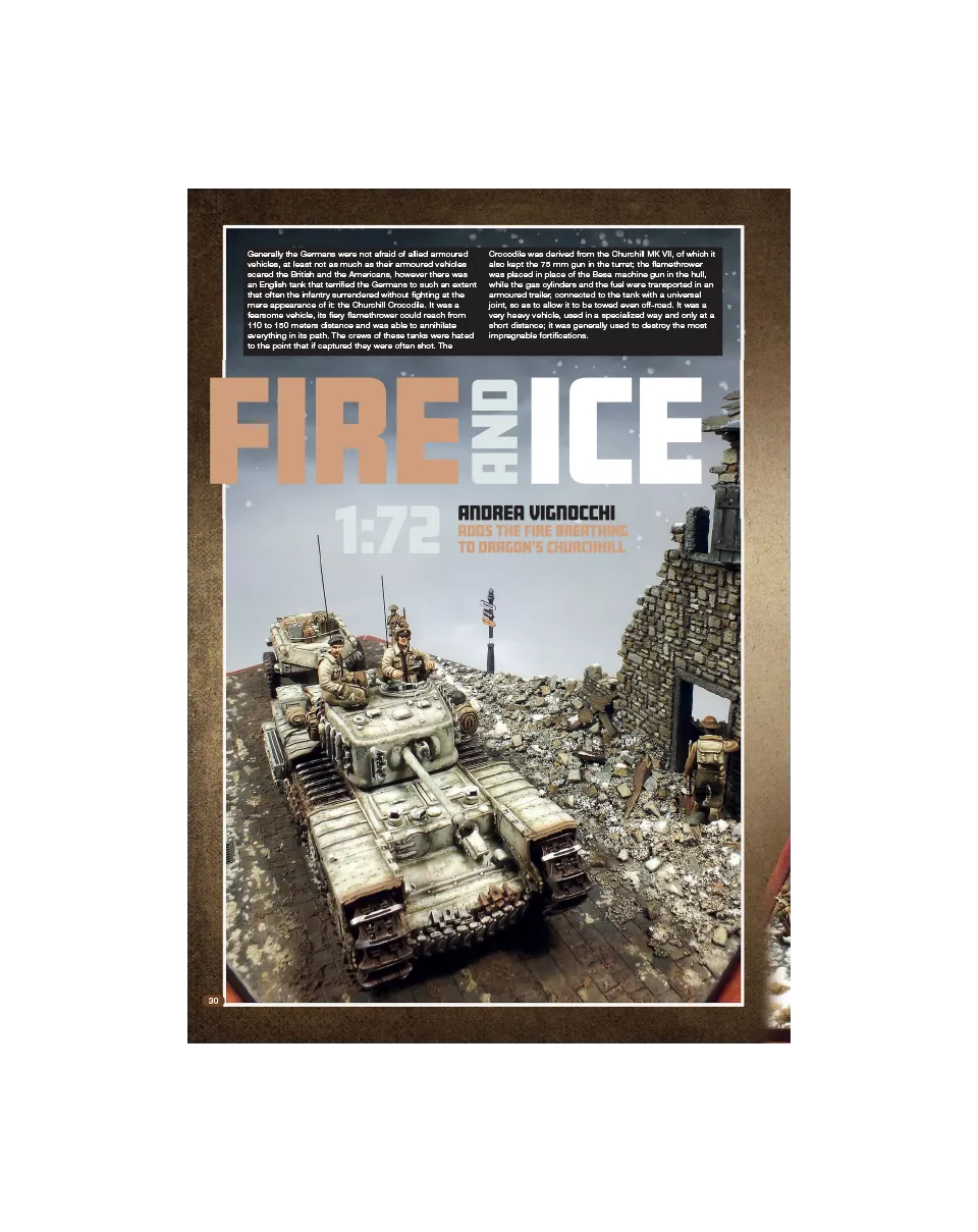 AFV Modeller AFV118 Fire and Ice rivista copia singola invernale
