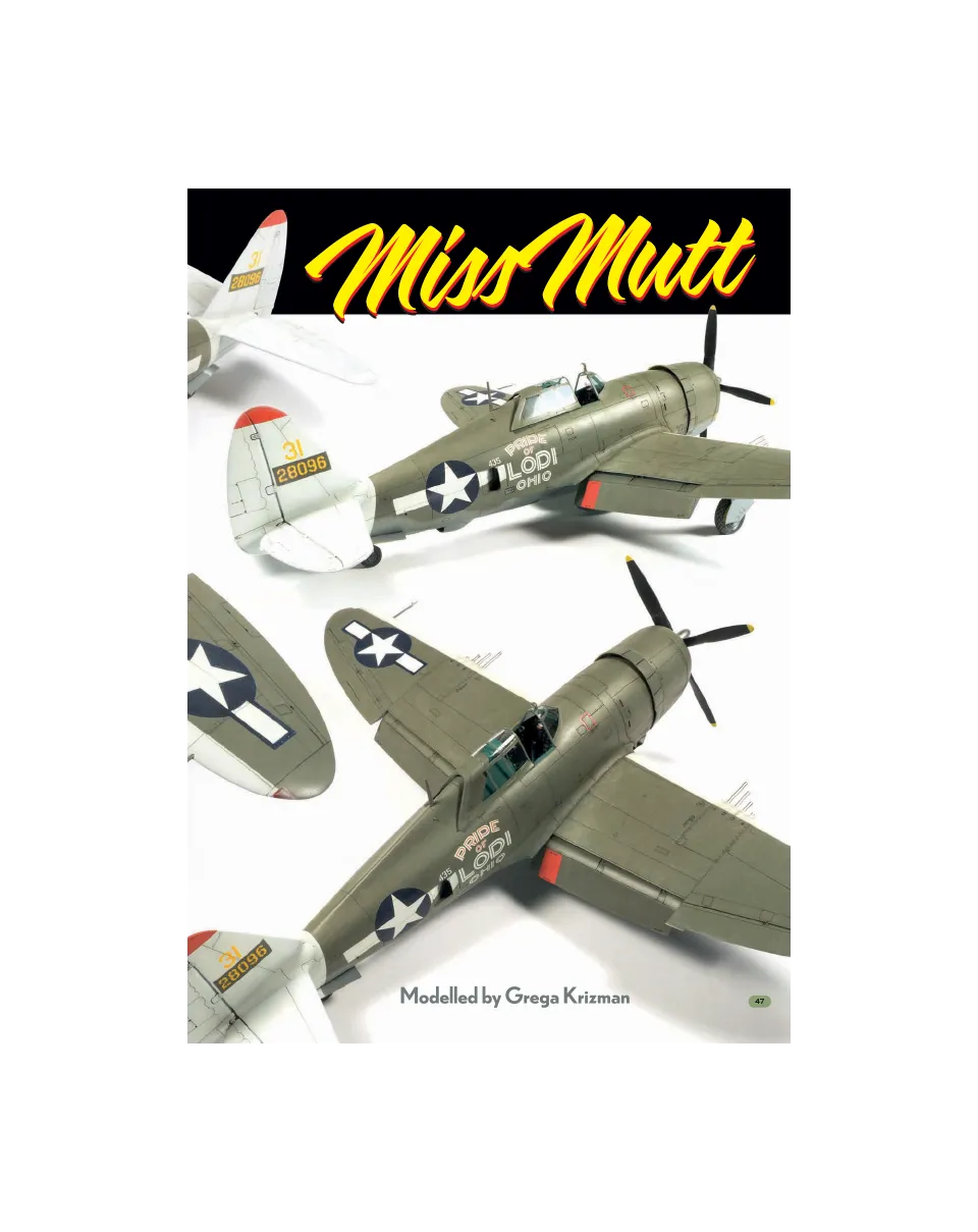 AFV Modeller AIR 96 articolo PDF Miss Mutt