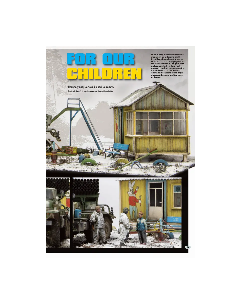 AFV Modeller AFV130 For Our Children articolo PDF carri