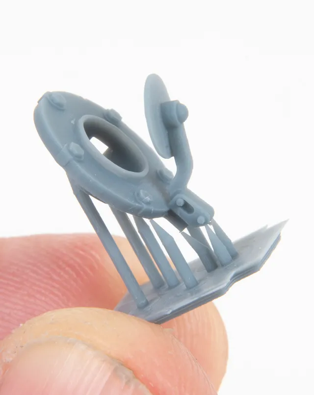 AFV Modeller 16120 Tiger 1 Exhaust Caps dettaglio 1:16 scarichi