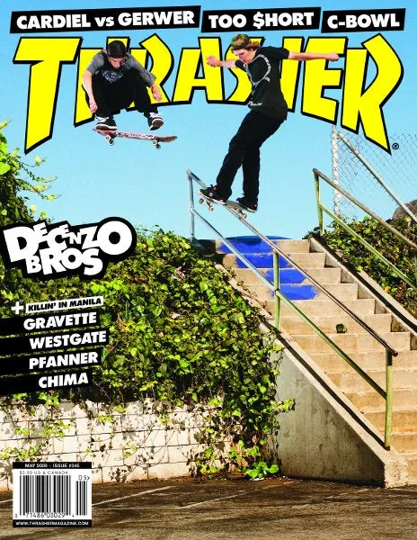 Thrasher Magazine Maggio 2009 rivista skate arretrato