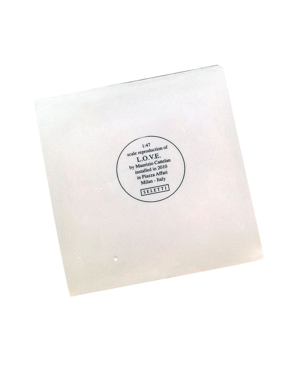TOILETPAPER L.O.V.E Snowball palla di vetro 28 cm