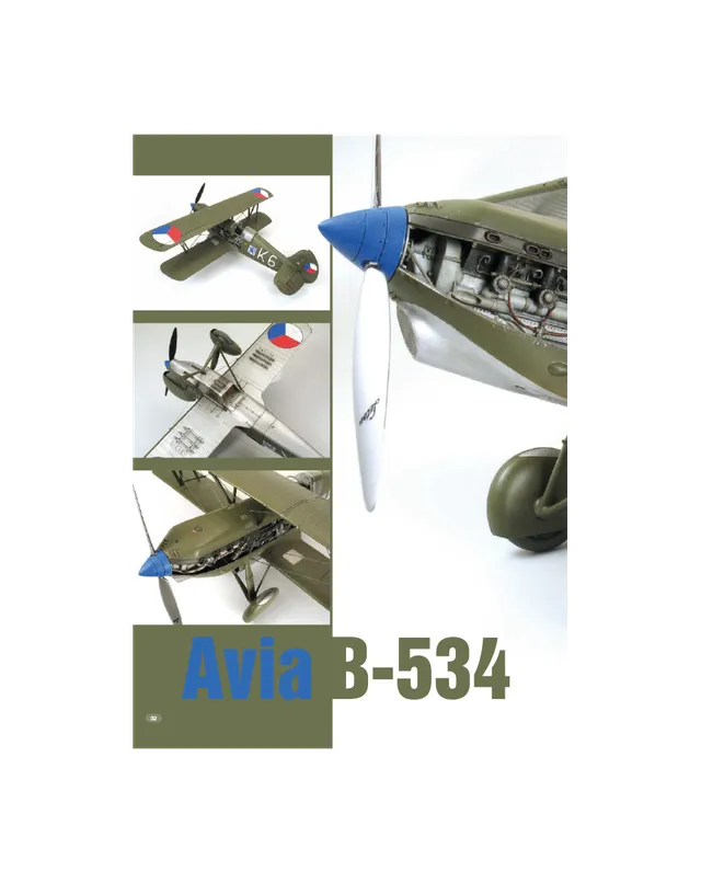 AFV Modeller AIR32 articolo PDF Avia B-534
