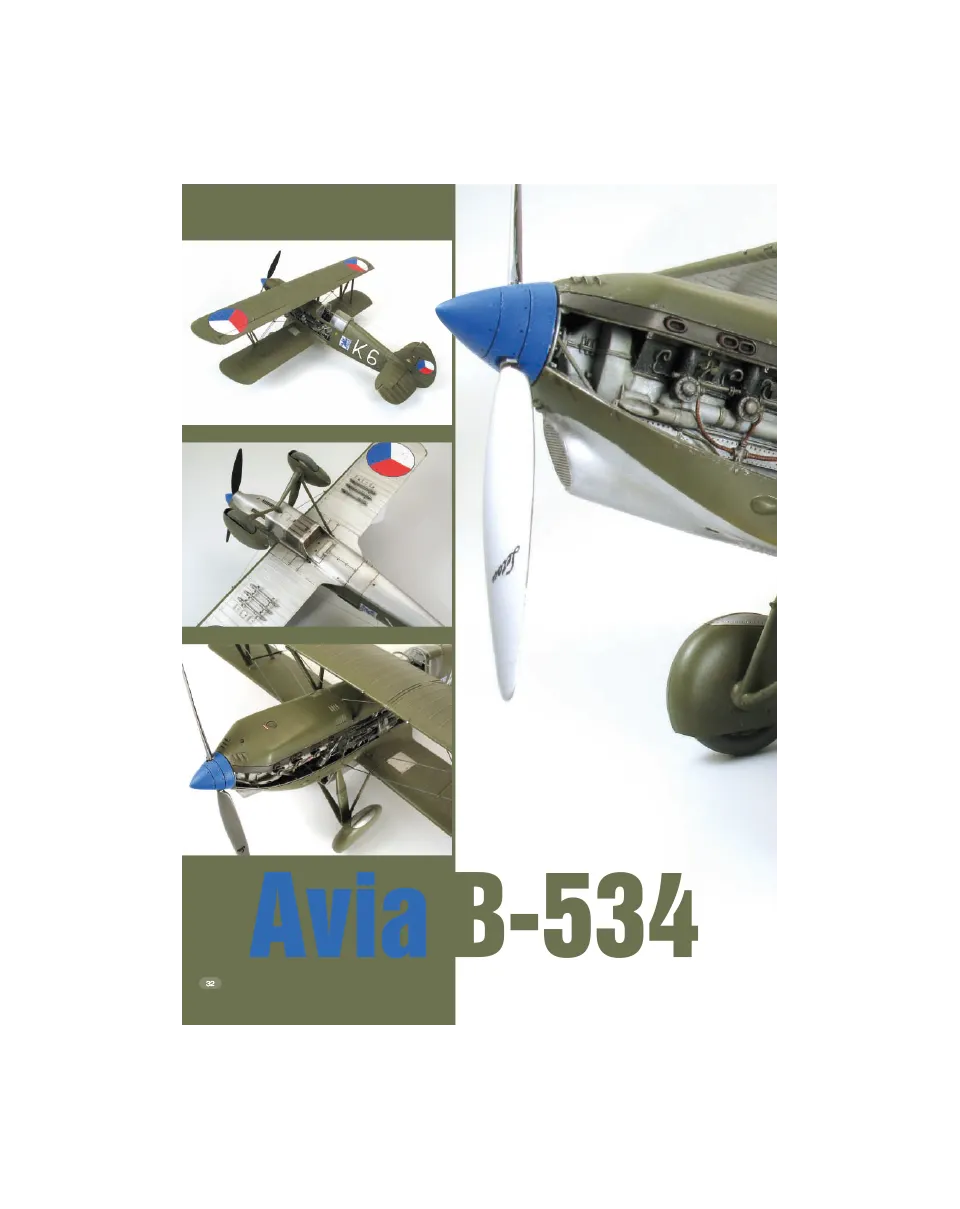 AFV Modeller AIR32 articolo PDF Avia B-534