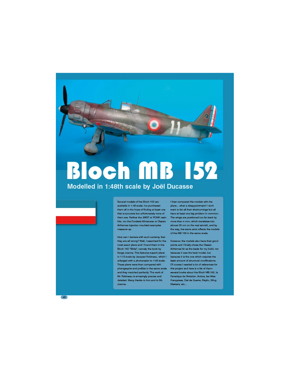 AFV Modeller AIR24 Bloch MB 152 articolo PDF