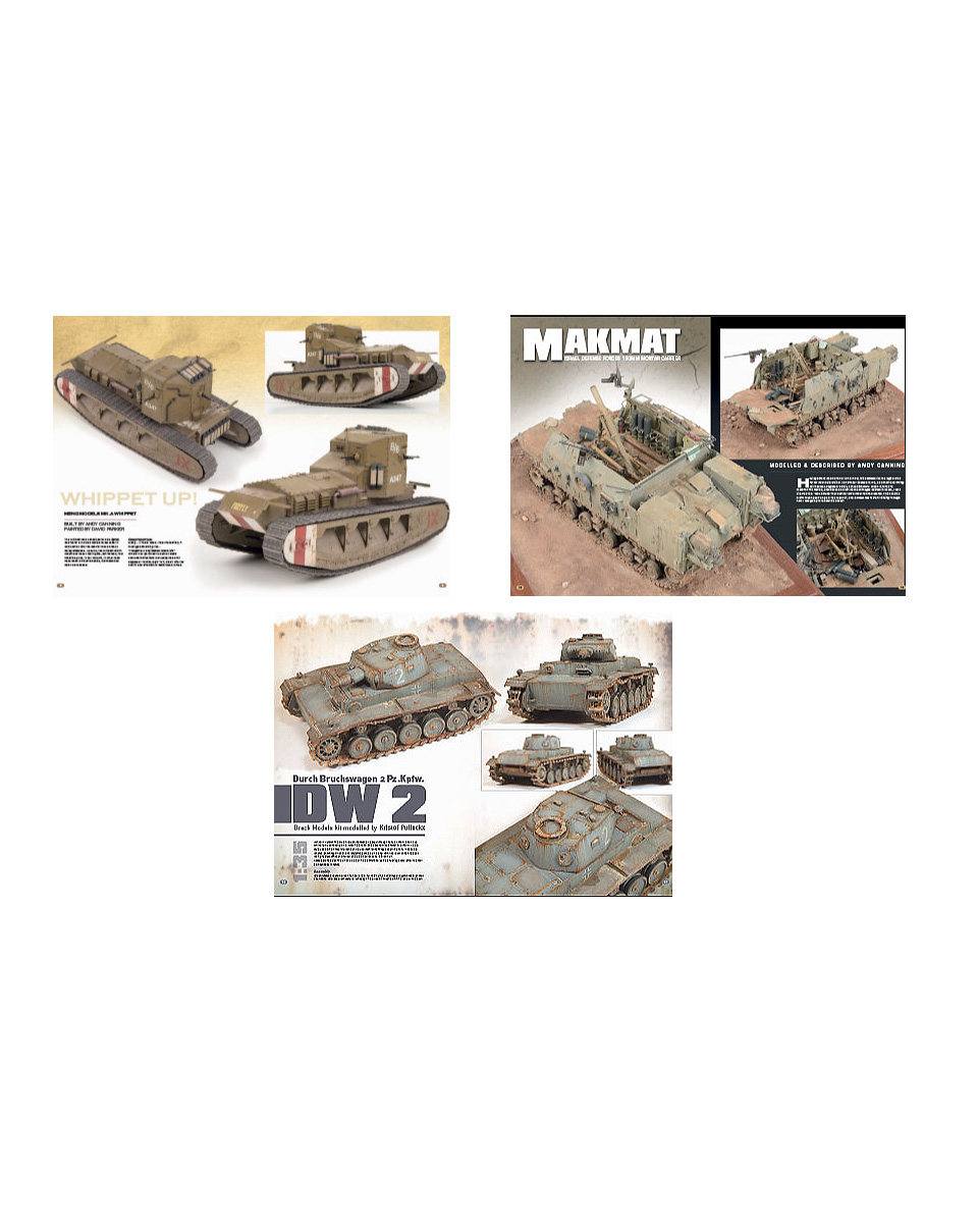 Meng AFV Modeller 86 rivista copia singola mezzi militari