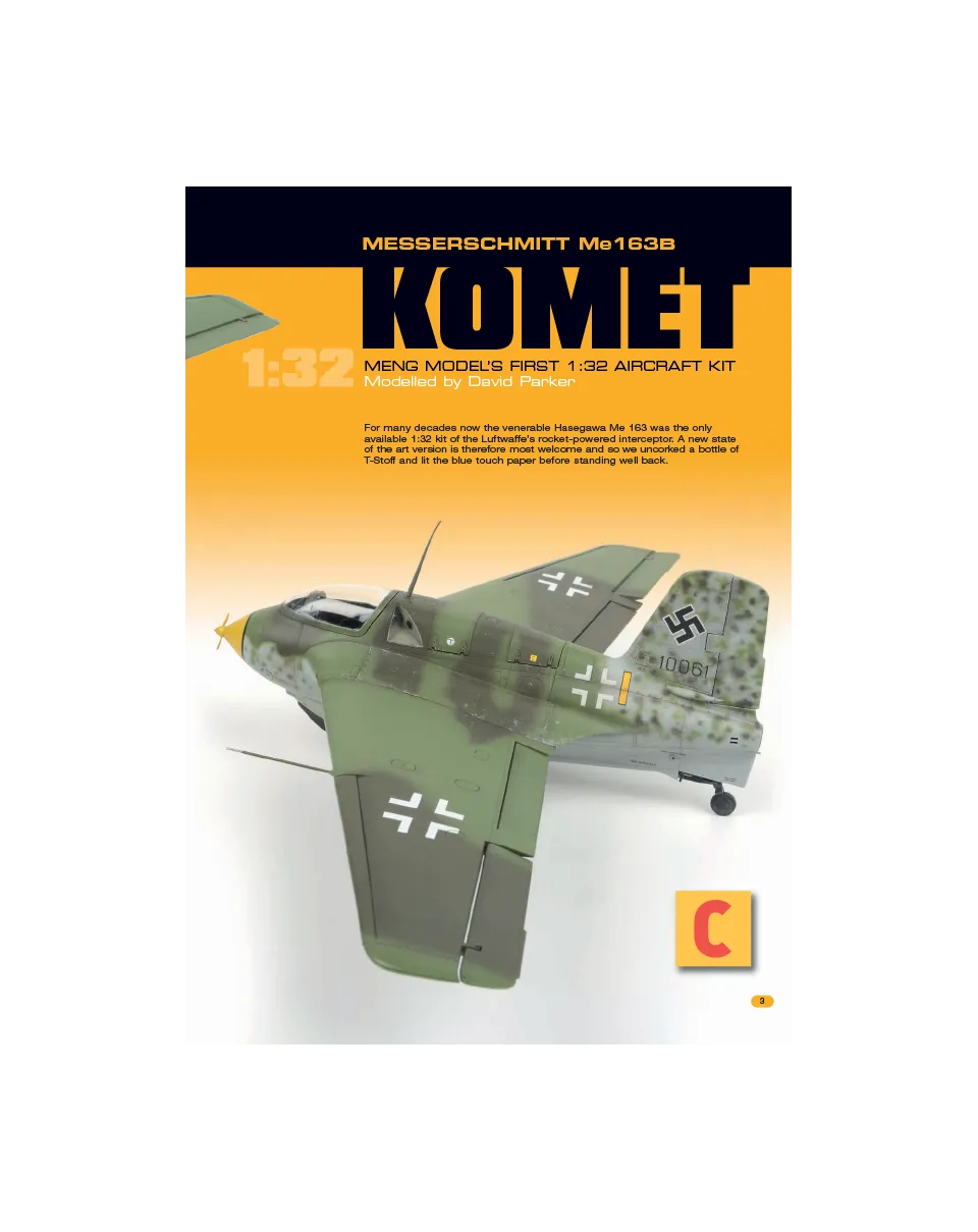 AFV Modeller AIR53 articolo PDF Me163B Komet
