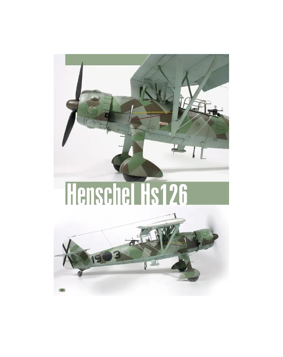 AFV Modeller AIR29 Henschel Hs 126 articolo PDF