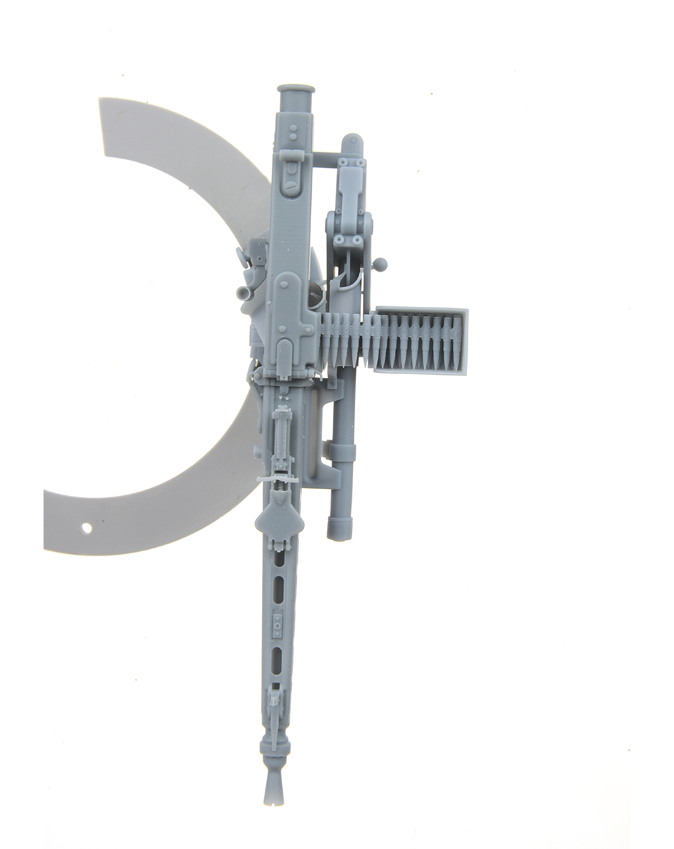 AFV Modeller 16274 1:16 Leopard 2A7 MG3 Hatch Ring Mount dettaglio resina