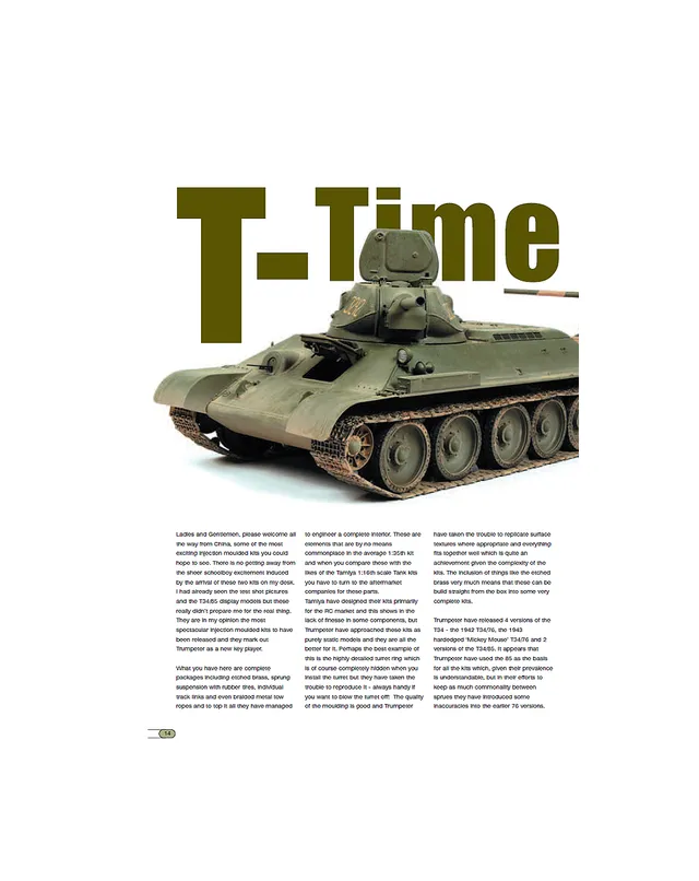 AFV Modeller 19 T-Time rivista PDF copia singola