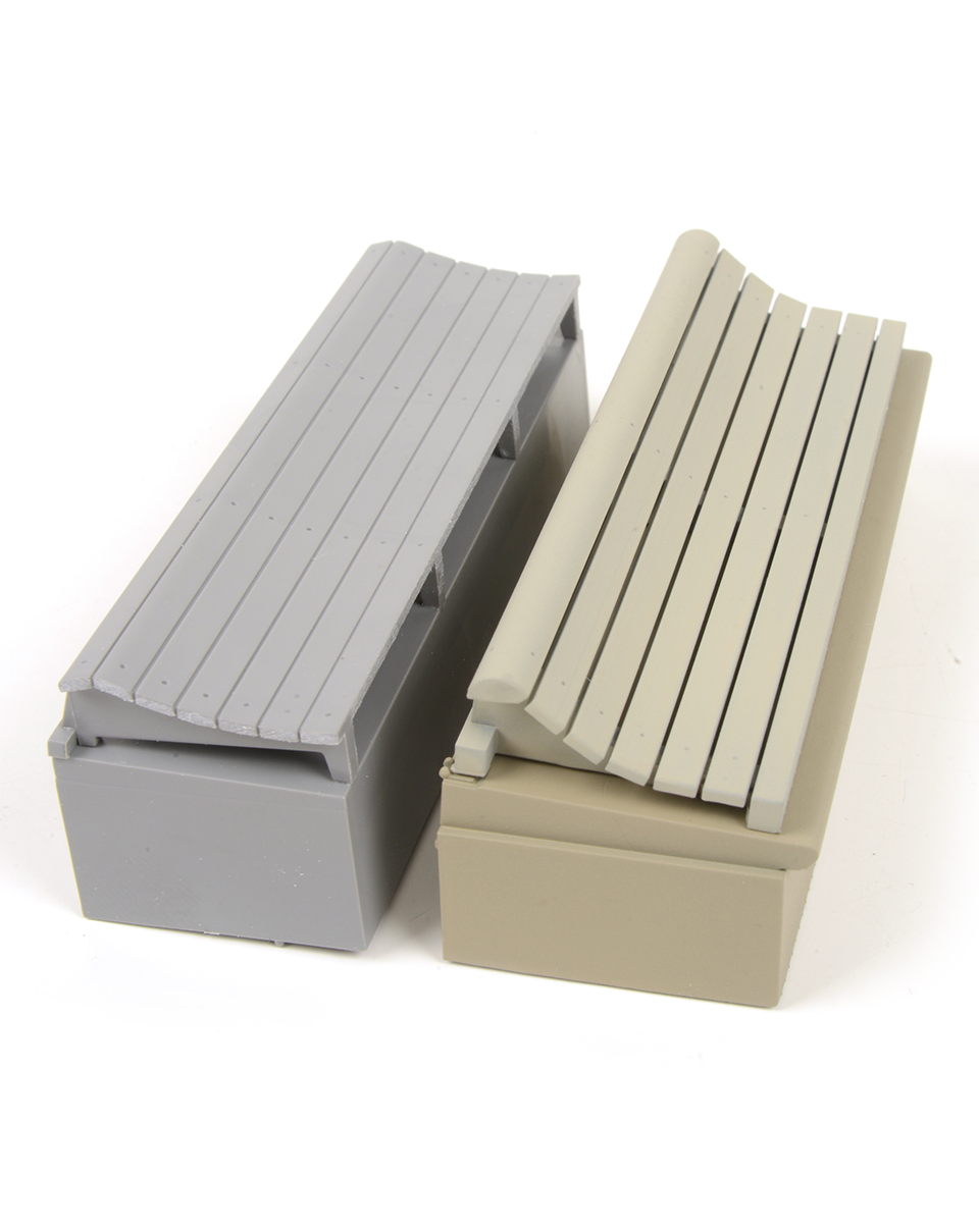 AFV Modeller 16152 SdKfz. 251 Bench Seats kit dettaglio 1:16 resina