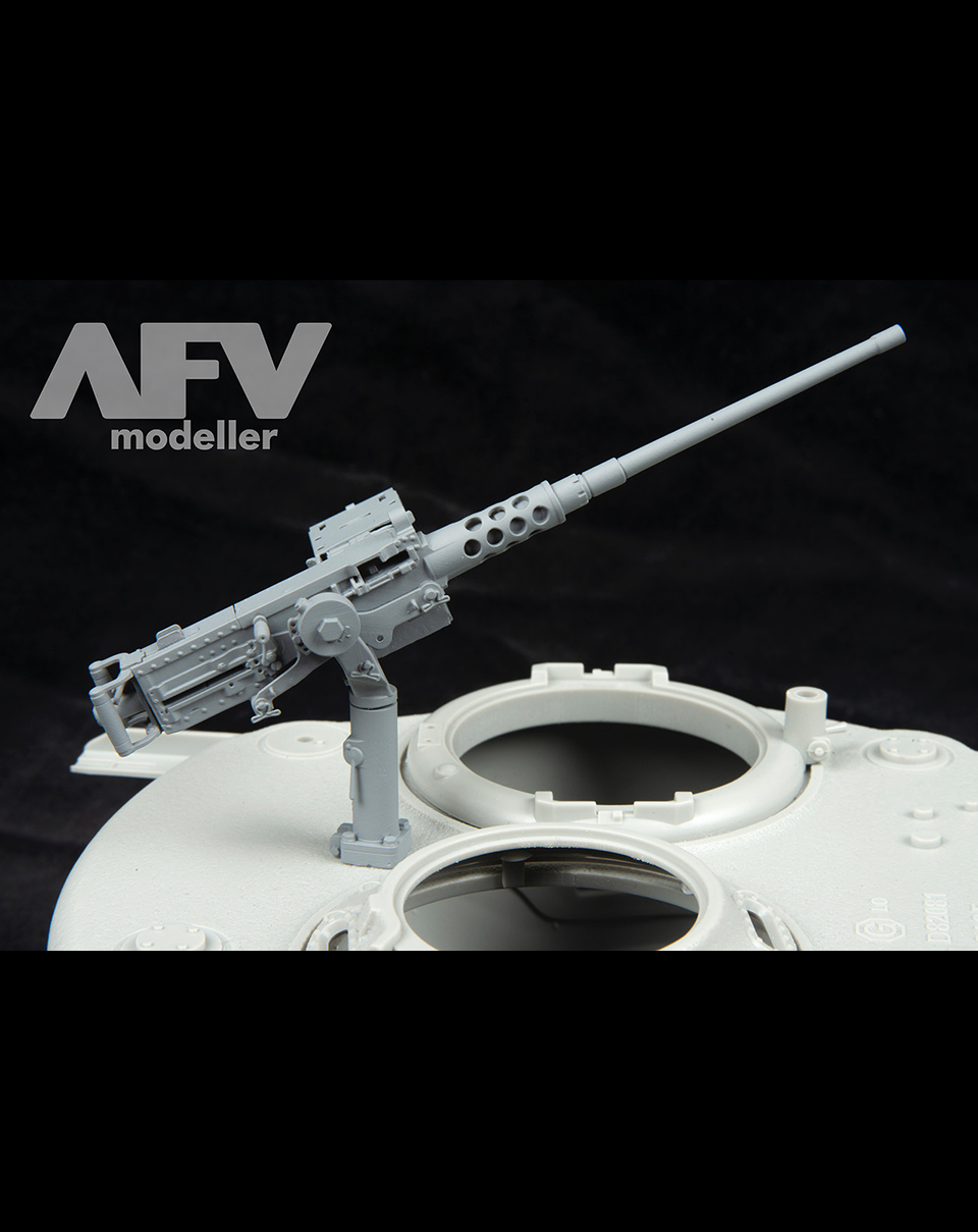 AFV Modeller 16077 dettaglio 1:16 M2 Browning .50 ottone