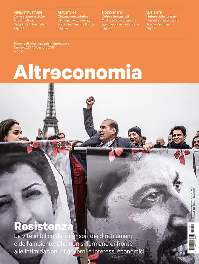 Altreconomia 210 Resistenza rivista copia singola diritti