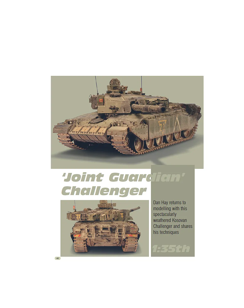 AFV Modeller 32 articolo PDF Challenger Joint Guardian