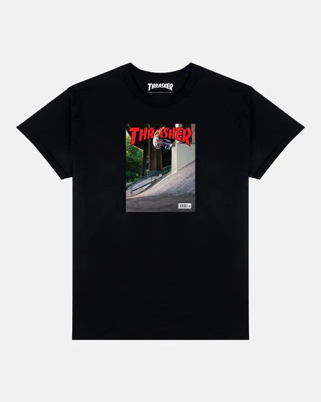Thrasher November 2026 Cover t-shirt nera cotone