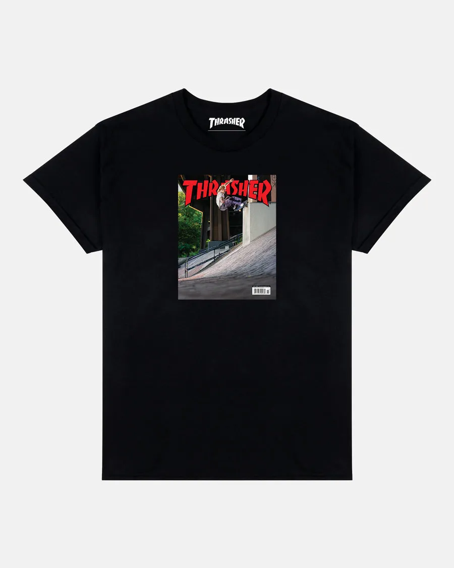 Thrasher November 2026 Cover t-shirt nera cotone
