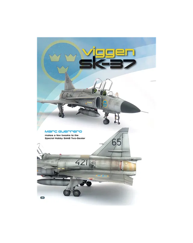 AFV Modeller AIR98 Viggen rivista PDF copia singola aerei