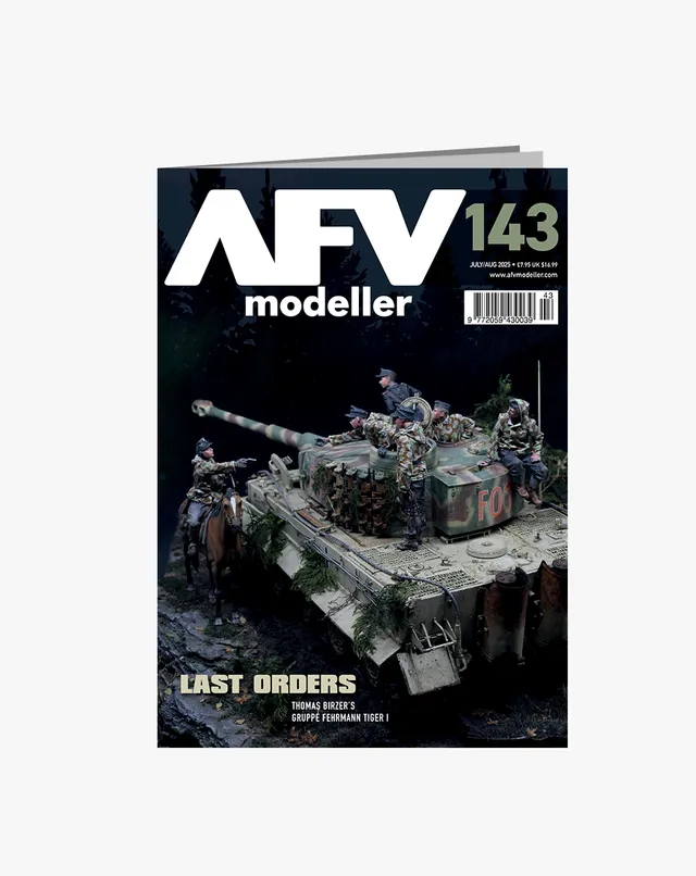 AFV Modeller Issue 143 rivista copia singola