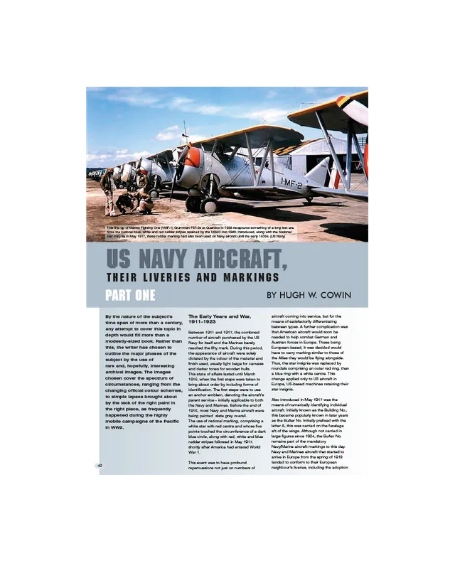 AFV Modeller AIR 46 rivista pdf US Navy Part One
