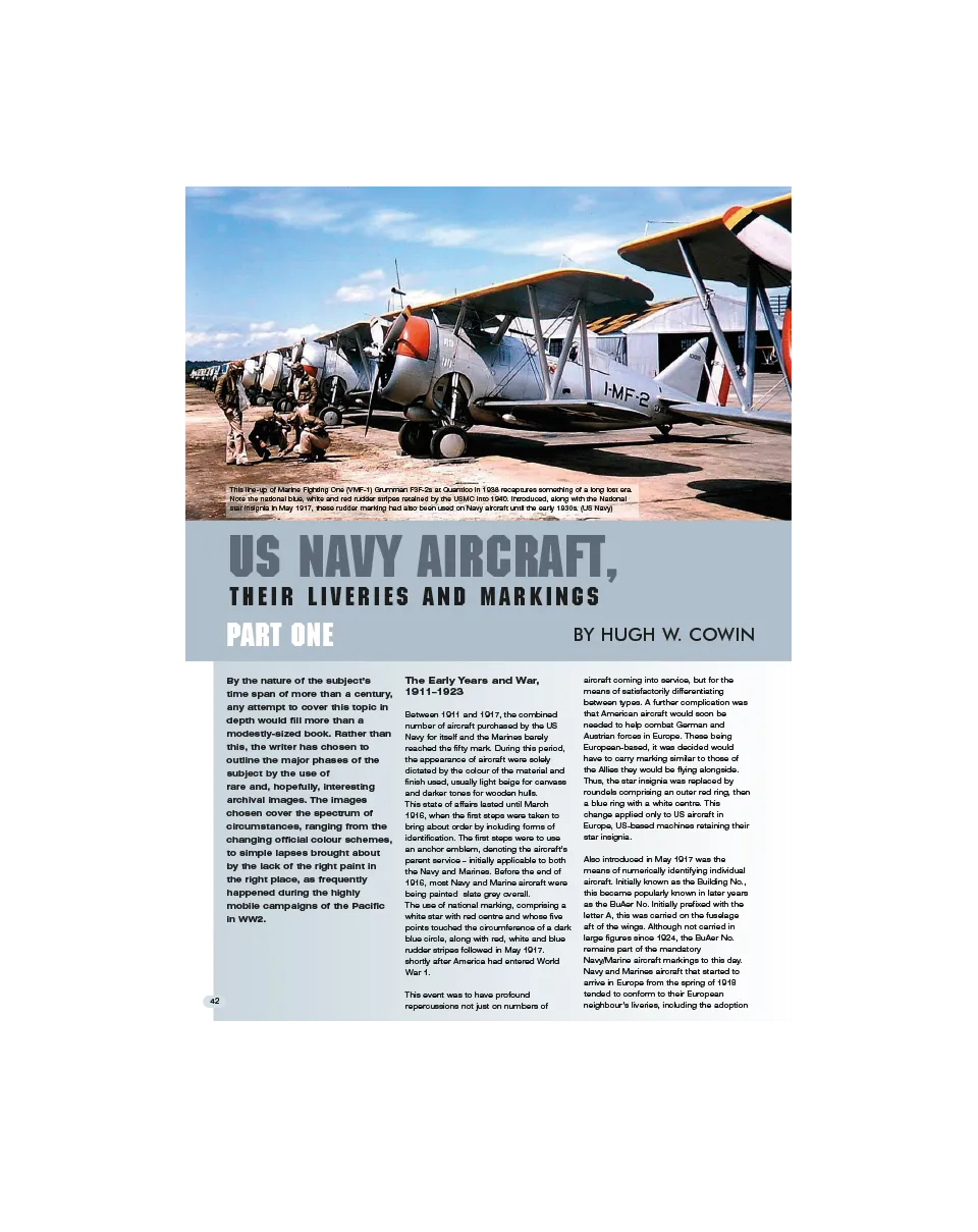 AFV Modeller AIR 46 rivista pdf US Navy Part One