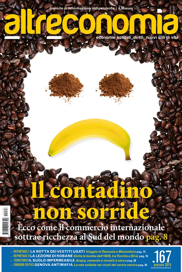 Altreconomia 167 Il contadino non sorride rivista copia singola